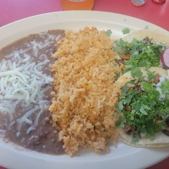 Taqueria El Pastor - Plate #4- 2 tacos, rice and beans-$9.95 - Mexican Near Me - Everett, Washington Taqueria El Pastor - Plate #4- 2 tacos, rice and beans-$9.95 - Mexican Near Me - Everett, Washington
