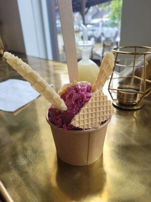 Pistachio Ice Cream by null