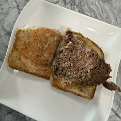 The Pelican Grill - A Rueben - this is not corned beef, no sauerkraut.