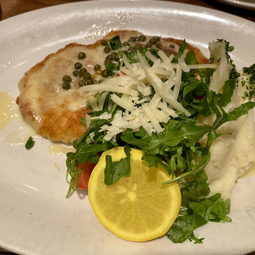 Nick's Del Mar - Chicken piccata - New American Near Me - Del Mar, California