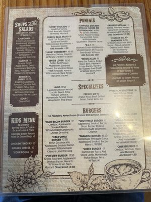 Menu photo 2 Mad Moose Cafe Eden, UT
