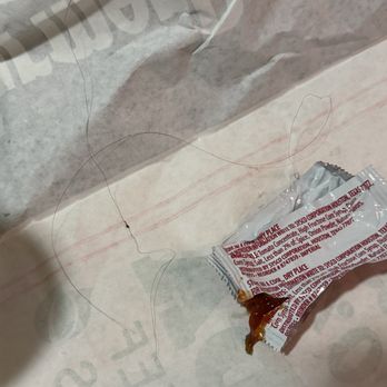 Farmer Boys - This is the first time I tried Farmers Boy. Pulled multiple hairs from our burger. This is just unacceptable ): I'd suggest hair nets. - Burgers Near Me - Walnut, California