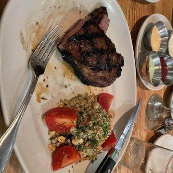 Coastal Kitchen - Hawaiian Ribeye- very good! Substituted side for quinoa salad - New American Near Me - Dana Point, California Coastal Kitchen - Hawaiian Ribeye- very good! Substituted side for quinoa salad - New American Near Me - Dana Point, California