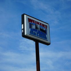 Weikert Appliance - Front Sign