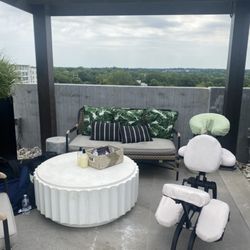 Jess D’Stress Massage - The beautiful view from doing an event in Atlanta, GA