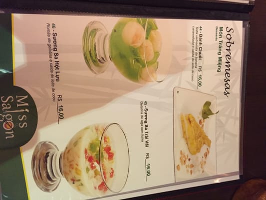 Menu photo 4 Miss Saigon Restaurante São Paulo, SP Menu photo 4 Miss Saigon Restaurante São Paulo, SP