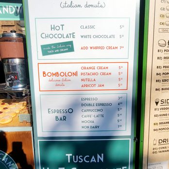 Casa Toscana - Menu (11/23/22). @CasaToscanaNYC @BryantParkNYC @BankOfAmerica #WinterVillage #NewYorkCity #Tourism - Sandwiches Near Me - New York, New York