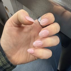Nails & Spa - Bubble Bath, Almond Nails.