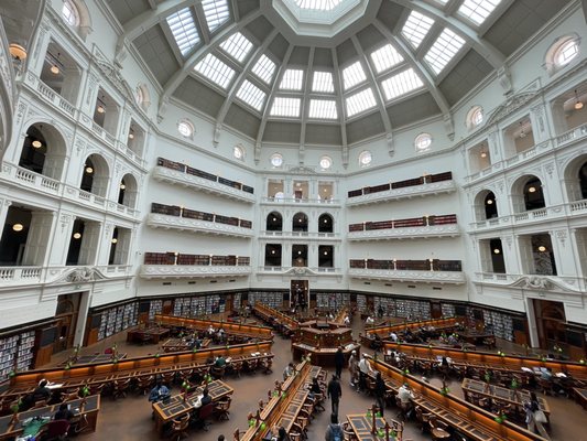 State Library Victoria by null