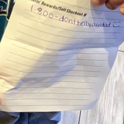 Buffalo Wild Wings - Waitress "number"