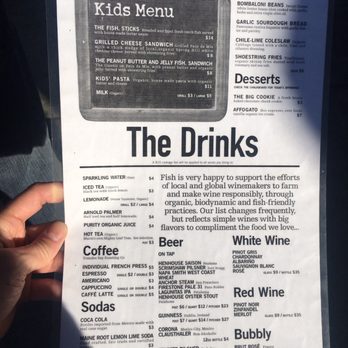 Fish - Menu - Seafood Near Me - Sausalito, California Fish - Menu - Seafood Near Me - Sausalito, California