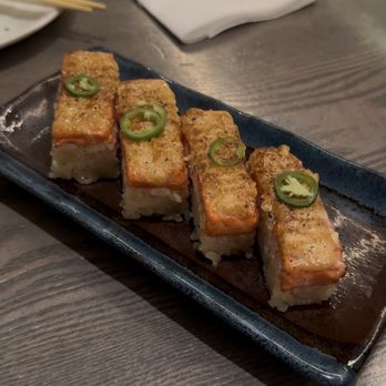 TORA - salmon oshi - Japanese Near Me - Toronto, Ontario TORA - salmon oshi - Japanese Near Me - Toronto, Ontario