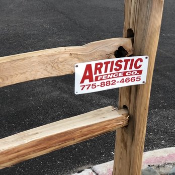 Artistic Fence - Saturday, May 23, 2020: Artistic Fence job on Beverly Dive in Carson City by Second Wind Thrift Store. - Fences & Gates Near Me - Carson City, Nevada