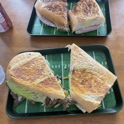 Steak sandwich and Cuban sandwich