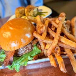 Evolution Craft Brewing Co. & Public House - Joni burger and fries