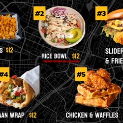 The Halal Spot - Menu #1 thru #5