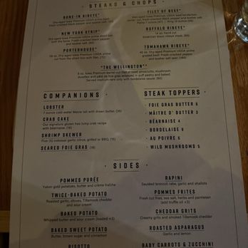 The Greenbrier Restaurant - Menu (taken November 2025) - Steakhouses Near Me - Gatlinburg, Tennessee The Greenbrier Restaurant - Menu (taken November 2025) - Steakhouses Near Me - Gatlinburg, Tennessee
