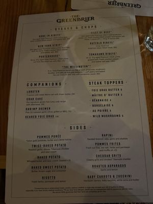 Menu photo 3 The Greenbrier Restaurant Gatlinburg, TN Menu photo 3 The Greenbrier Restaurant Gatlinburg, TN