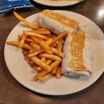 Little Chef - Chicken caesar wrap, fries were good - American Near Me - Coatesville, Pennsylvania Little Chef - Chicken caesar wrap, fries were good - American Near Me - Coatesville, Pennsylvania