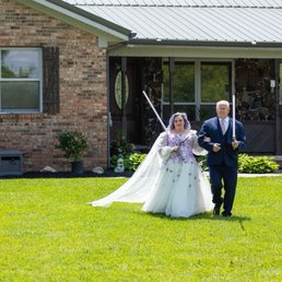 Dad walking down aisle Dad walking down aisle