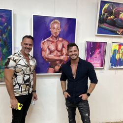 Fierce Art Gallery Studio - Collectors of artist, Sherman Yee feature his paintings in fierce art gallery studio