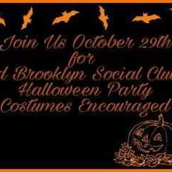 The Old Brooklyn Social Club - Halloween Party October 29th