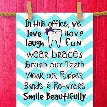 Weaver Orthodontics - Our office motto! Laugh, love and smile beautifully! - Orthodontists Near Me - Swampscott, Massachusetts