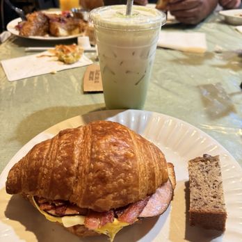 Sequoia Mountain Bakery - Matcha latte, croissant sandwich - Bakeries Near Me - Kernville, California Sequoia Mountain Bakery - Matcha latte, croissant sandwich - Bakeries Near Me - Kernville, California