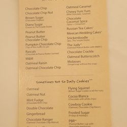 The Cookie Shoppe - Sooo many yummy choices!