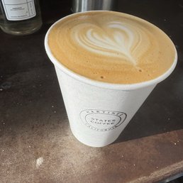 Oat milk latte