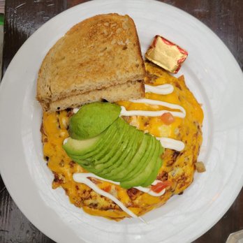 Blu Jam Cafe - California omelet - Breakfast & Brunch Near Me - Los Angeles, California