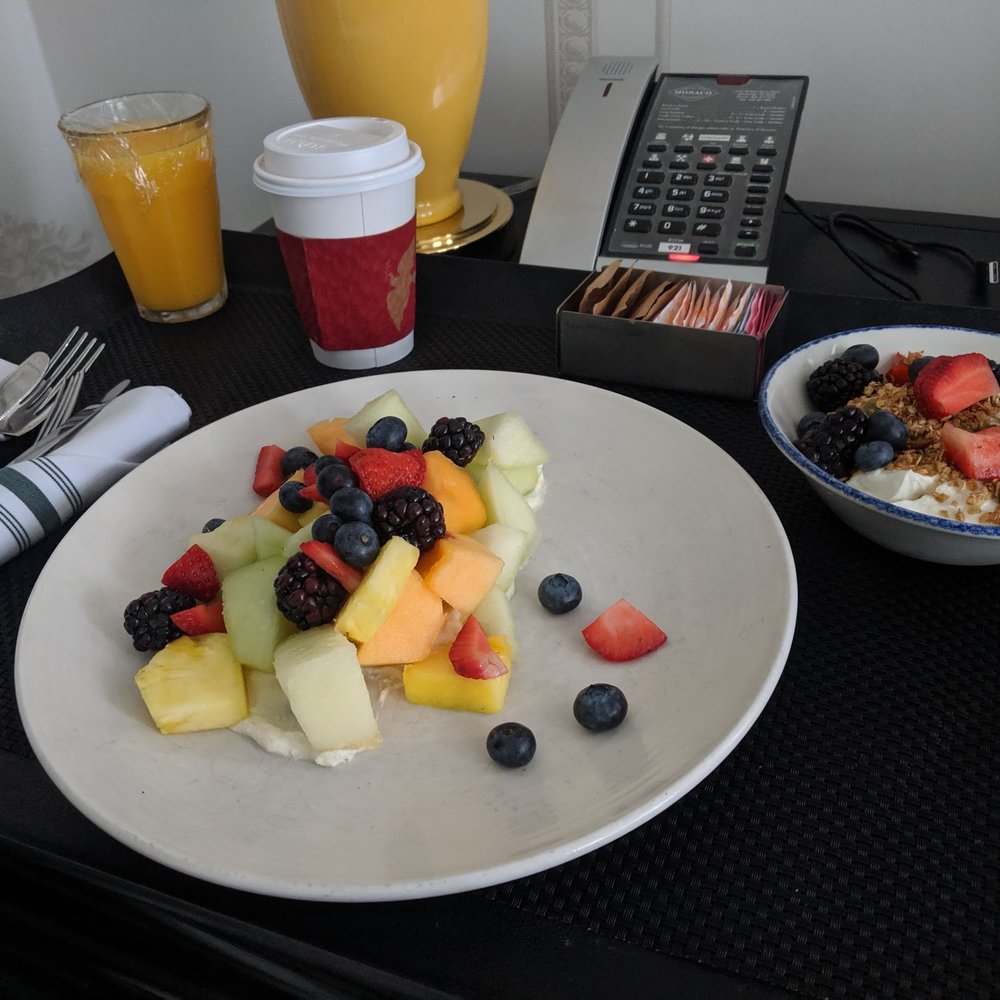 Kimpton Hotel Monaco Pittsburgh - OJ, Latte, Fresh fruit platter on cheese, & Yogurt parfait - Hotels Near Me - Pittsburgh, Pennsylvania Kimpton Hotel Monaco Pittsburgh - OJ, Latte, Fresh fruit platter on cheese, & Yogurt parfait - Hotels Near Me - Pittsburgh, Pennsylvania