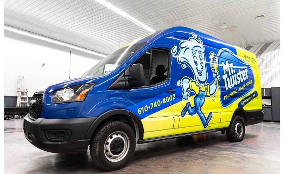 Slide of Mr Twister Plumbing