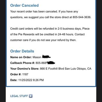 Domino's Pizza - My order that I placed and got told off by the driver of dominos - Pizza Near Me - Ann Arbor, Michigan