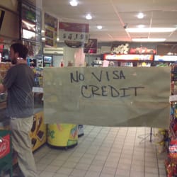 Sun-DO Kwik Shop - Sign at the pump? NOPE. Gotta go to the door to find out.