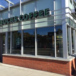 Front of coffee shop~