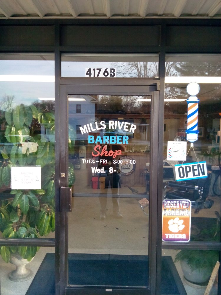 MILLS RIVER BARBER SHOP 4176 Haywood Rd, Horse Shoe, NC Yelp