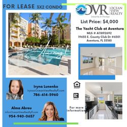 Yacht Club At Aventura Holidays Apartment - #AventuraFL #AventuraLiving #AventuraLife #MiamiApartments #AventuraFlorida #LivingInAventura