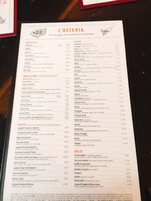 Menu photo 3 L'Osteria Munich, BY