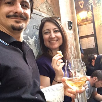 Ai Tre Scalini - Waiting for a table doesn't hurt too much in this vibrant place but pay attention to the vested staff member, easy to miss your call time - Wine Bars Near Me - Rome, RM