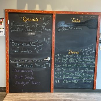 The Wilds Taphouse & BBQ - Special board inside - Barbeque Near Me - Newport, Oregon