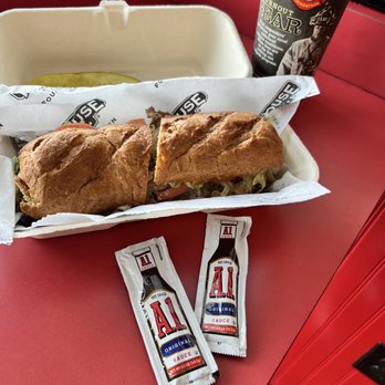 Firehouse Subs - Prime Rib Steak Sub - Fast Food Near Me - Lawrenceville, Georgia Firehouse Subs - Prime Rib Steak Sub - Fast Food Near Me - Lawrenceville, Georgia