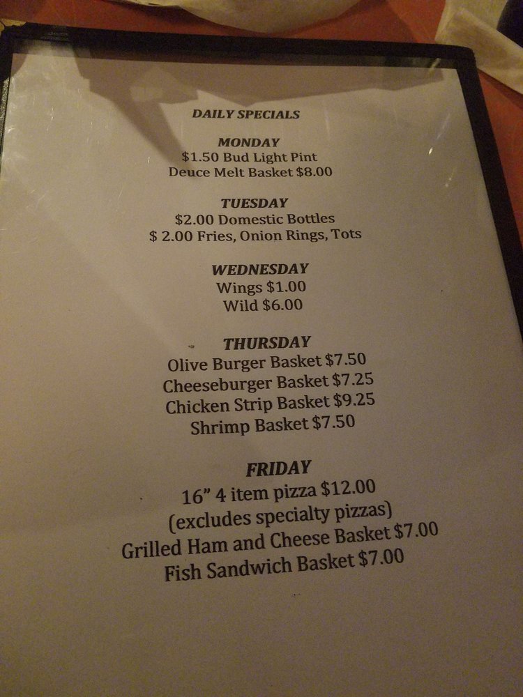 THE SEVEN DEUCE Updated May 2024 104 N Main St, Tekonsha, Michigan Dive Bars Restaurant