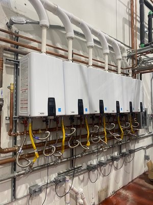 Tankless Water Heater - Installing Navien tankless water heaters Tankless Water Heater - Installing Navien tankless water heaters