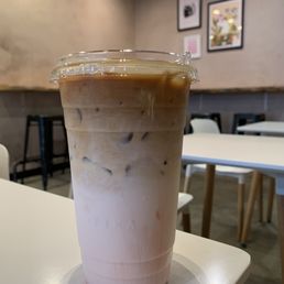 Iced Rose Latte