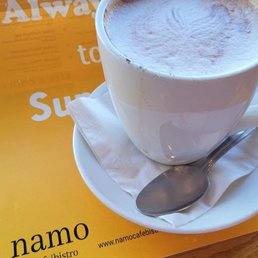 Hazelnut latte