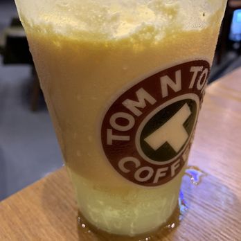 Tom N Toms Coffee - Yikes! They listed this on the menu as using fresh fruits - Coffee & Tea Near Me - Carrollton, Texas