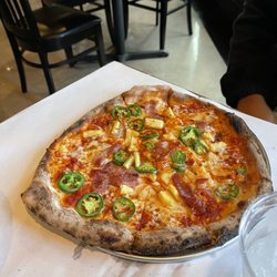 Grace - My niece's pineapple pizza! She loved it!