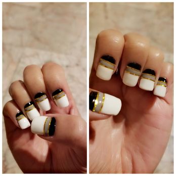 OMG Nails & Spa - This is a very time consuming design. Make sure u ask them how much and how long before getting it done. - Nail Salons Near Me - Chandler, Arizona OMG Nails & Spa - This is a very time consuming design. Make sure u ask them how much and how long before getting it done. - Nail Salons Near Me - Chandler, Arizona