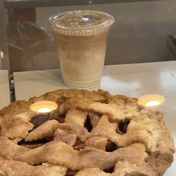 Golden Wheat Bakery Cafe - a pie and a cup of coffee - Bakeries Near Me - Seattle, Washington Golden Wheat Bakery Cafe - a pie and a cup of coffee - Bakeries Near Me - Seattle, Washington